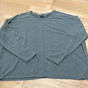 Lightweight Gray Knit Sweater